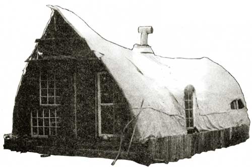 Hand built house created by George Kirkpatrick.